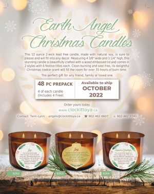English Christmas Candles (Christmas Cookie Scented)