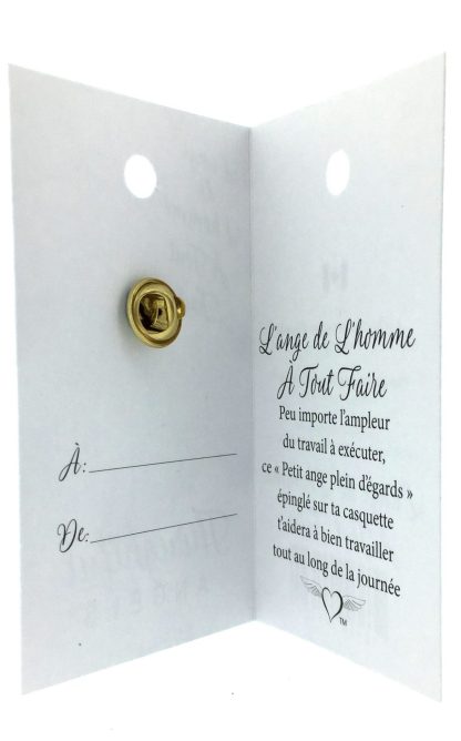 132 - L'ange de L'homme À Tout Faire (tent card) - Image 3