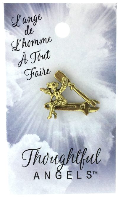 132 - L'ange de L'homme À Tout Faire (tent card)
