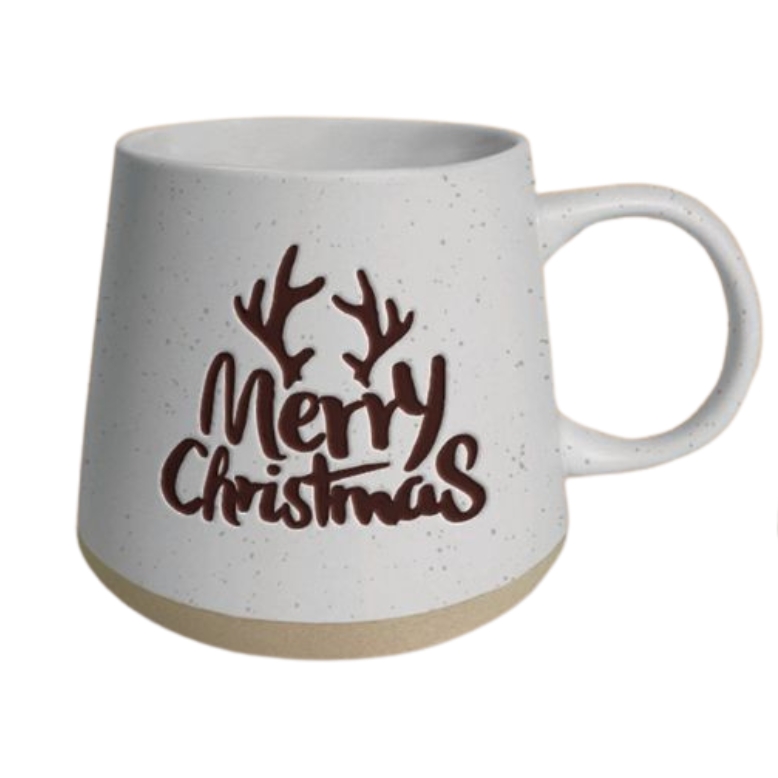 1660 Merry Christmas Holiday Stoneware Mug