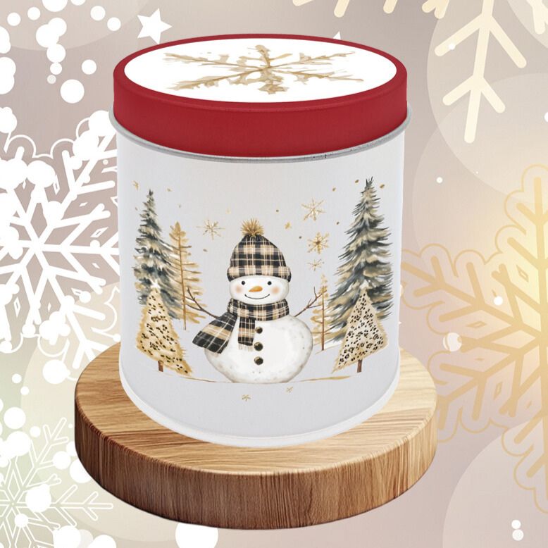 1770 Snowman InnerVoice Christmas Candle