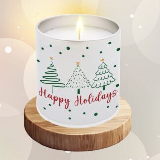 1777 Happy Holidays InnerVoice Christmas Candle