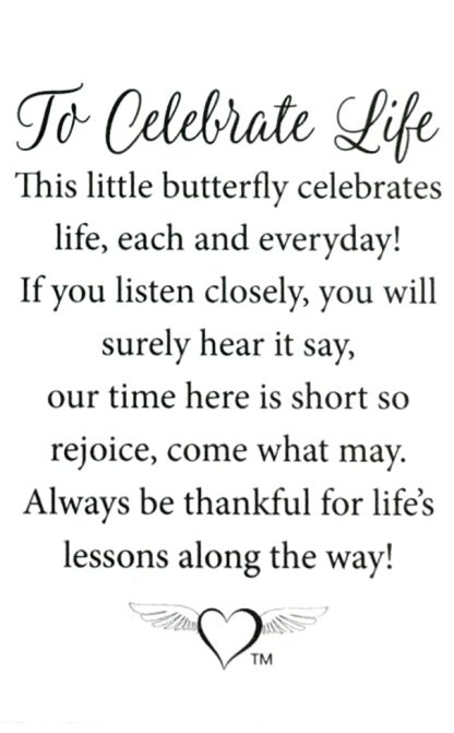 1169 - To Celebrate Life (tent card) - Image 3