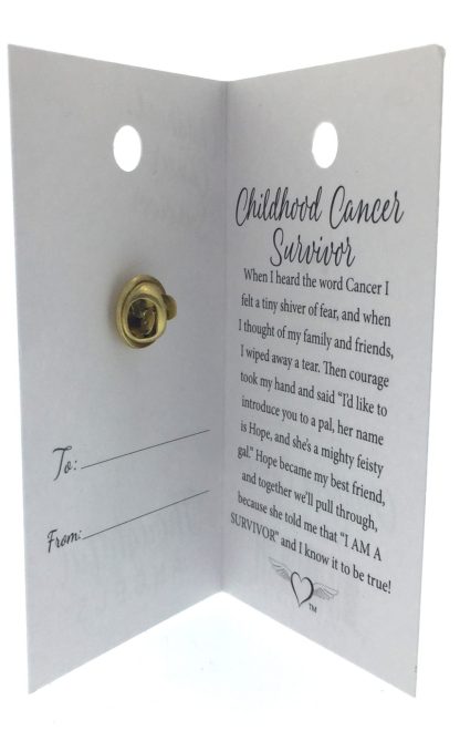 1278 – Childhood Cancer Survivor (tent card) - Image 3