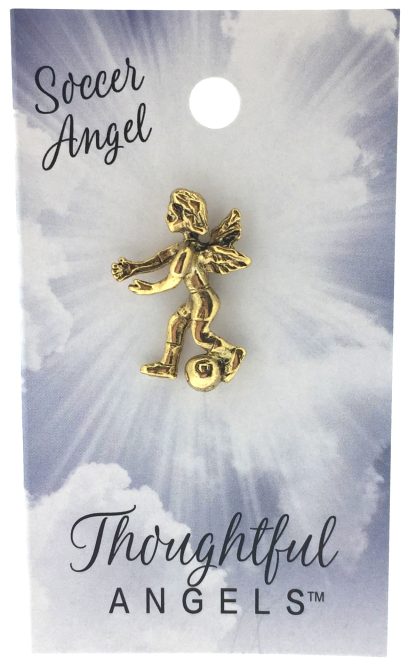 677 - Soccer Angel (tent card)