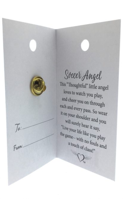 677 - Soccer Angel (tent card) - Image 3