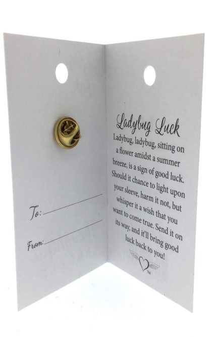 7049 – Ladybug Luck (tent card) - Image 3