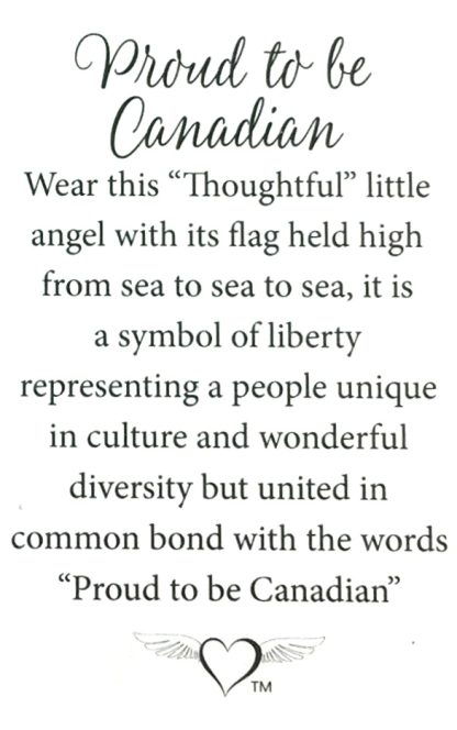 765 - Proud to be Canadian (tent card) - Image 3