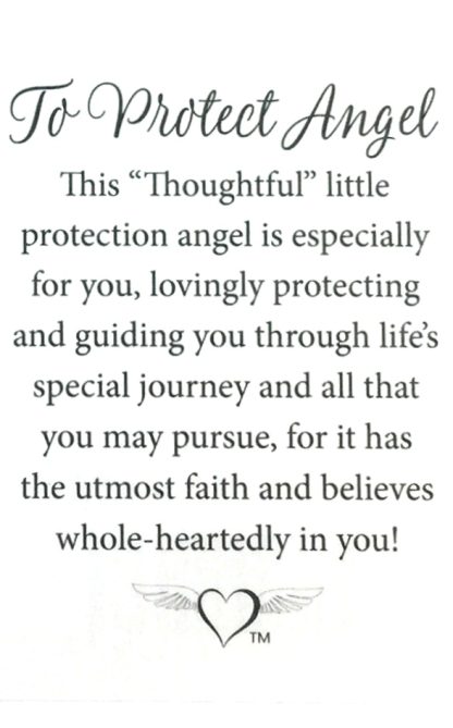 1138 - To Protect Angel (tent card) - Image 3