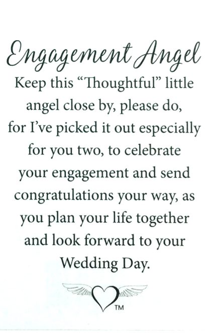 570 – Engagement Angel (tent card) - Image 2