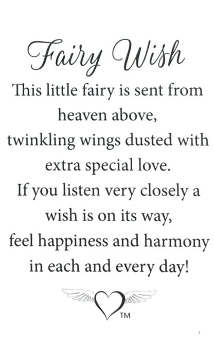 7180 - Fairy Wish (tent card) - Image 2