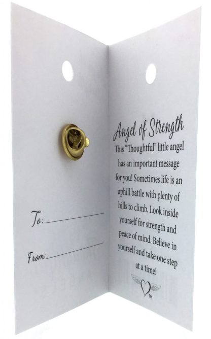 1130 - Angel of Strength (tent card) - Image 3