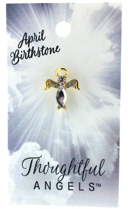 731 - April Birthstone (tent card)