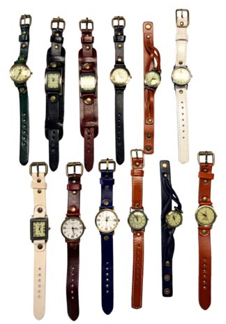 Assorted Leather Strap Watch Prepack