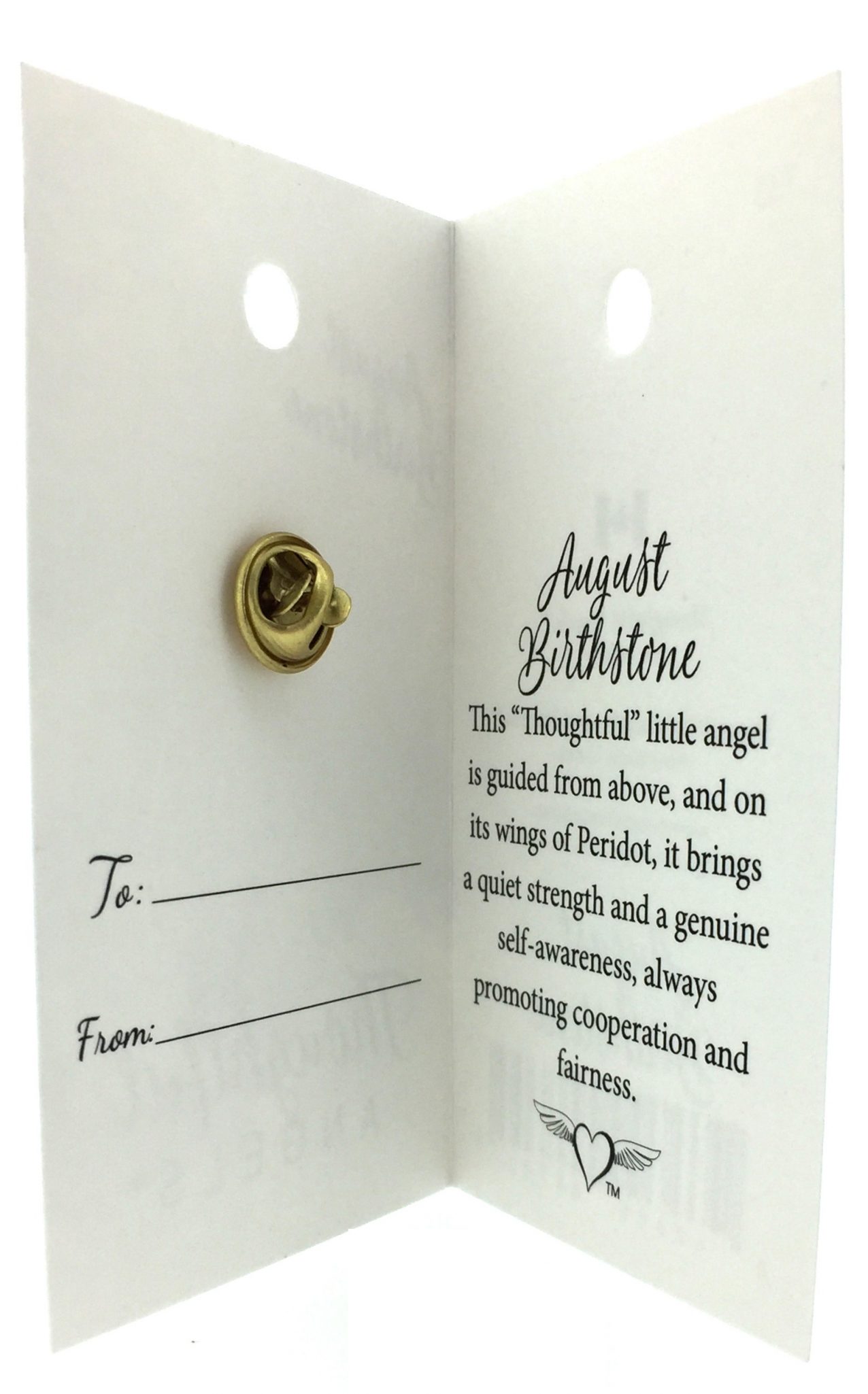 735 - August Birthstone (tent card) - Image 3