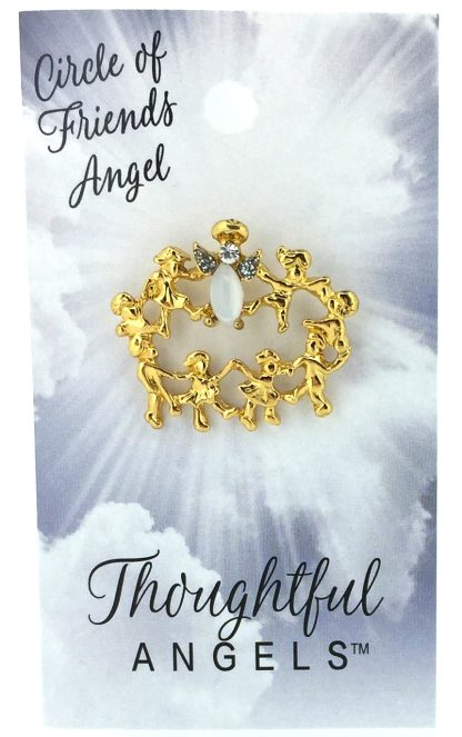 544 - Circle of Friends Angel (tent card)