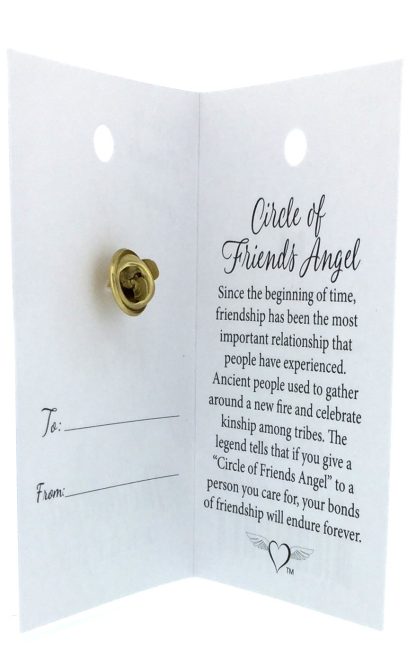 544 - Circle of Friends Angel (tent card) - Image 3