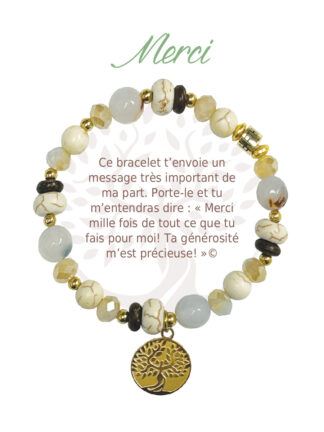 Natural Stone Bracelets (French)