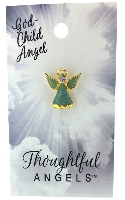 587 - God-Child Angel (tent card)