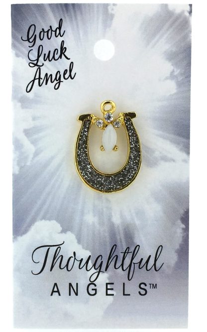 593 - Good Luck Angel (tent card)