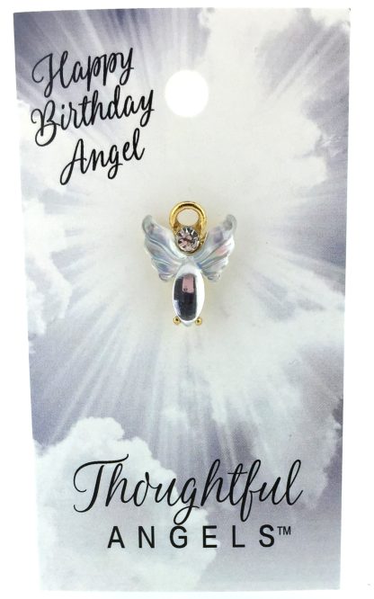 605 - Happy Birthday Angel (tent card)