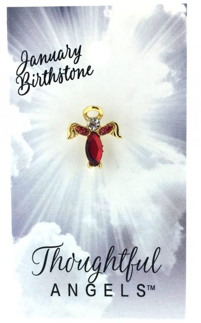 728 - January Birthstone (tent card)