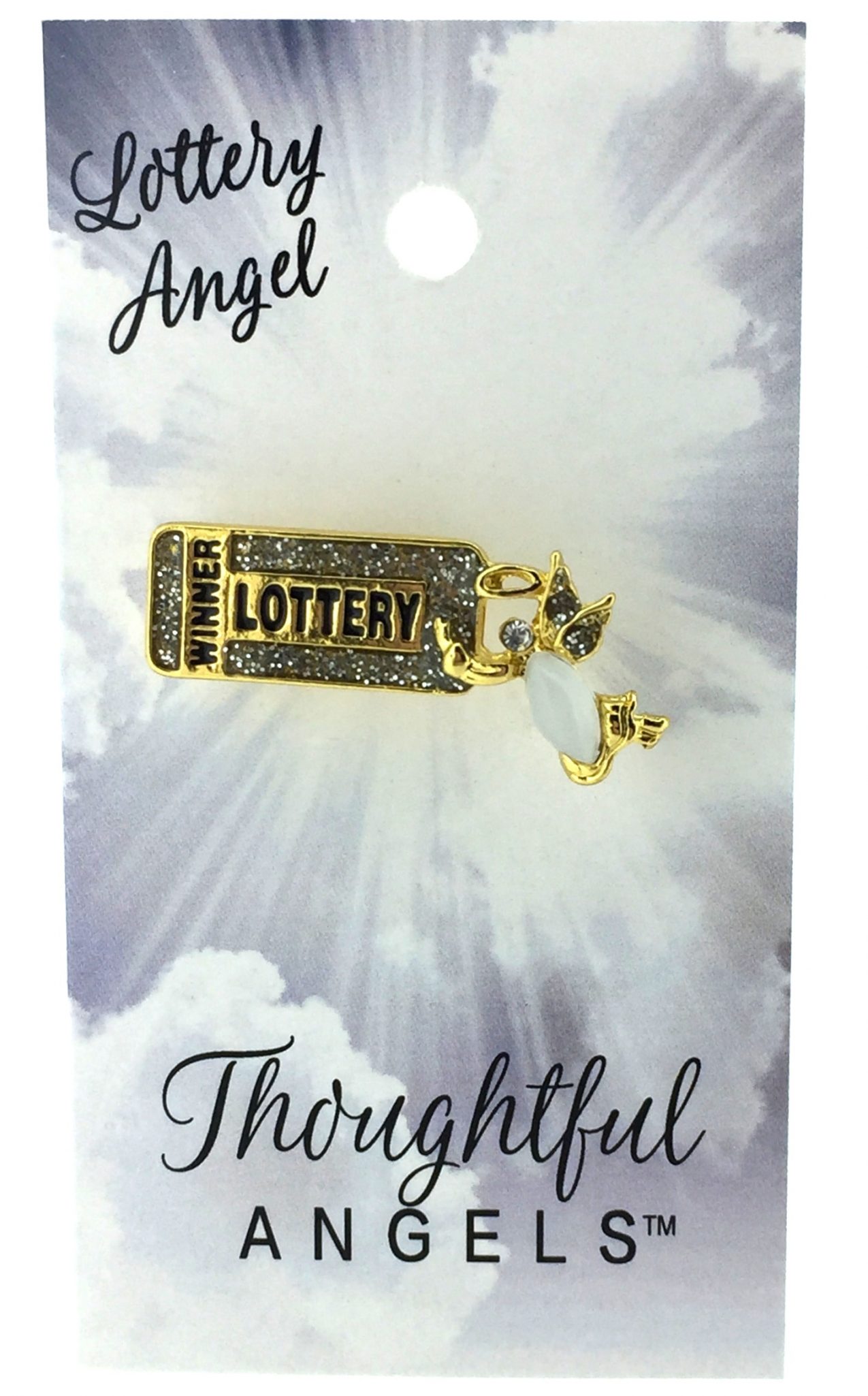 1084 - Lottery Angel (tent card)