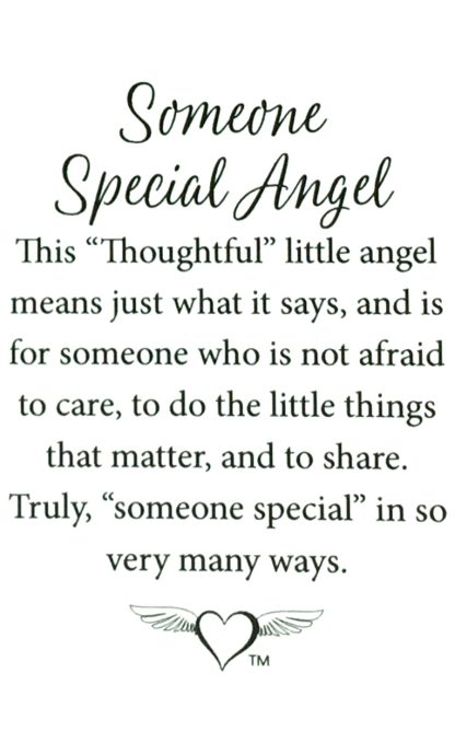 679 - Someone Special Angel (tent card) - Image 2