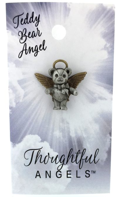 751 - Teddy Bear Angel (tent card)