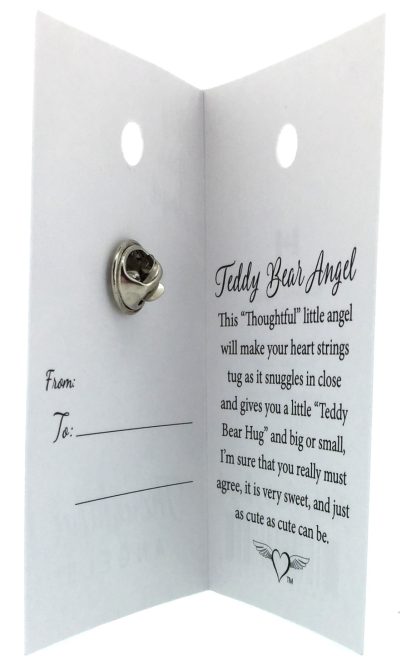 751 - Teddy Bear Angel (tent card) - Image 3