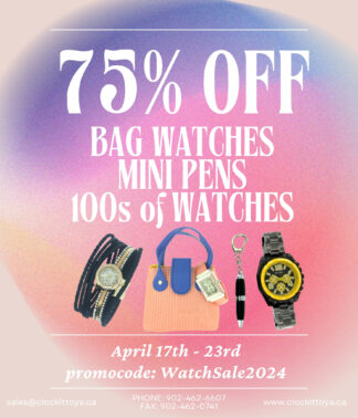 Watch Sale (valid April 17th-23rd)